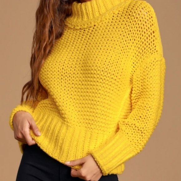 Free People Sweaters - Free People Cropped Turtleneck